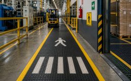 Quais soluções ajudam a aumentar a segurança em corredores industriais?